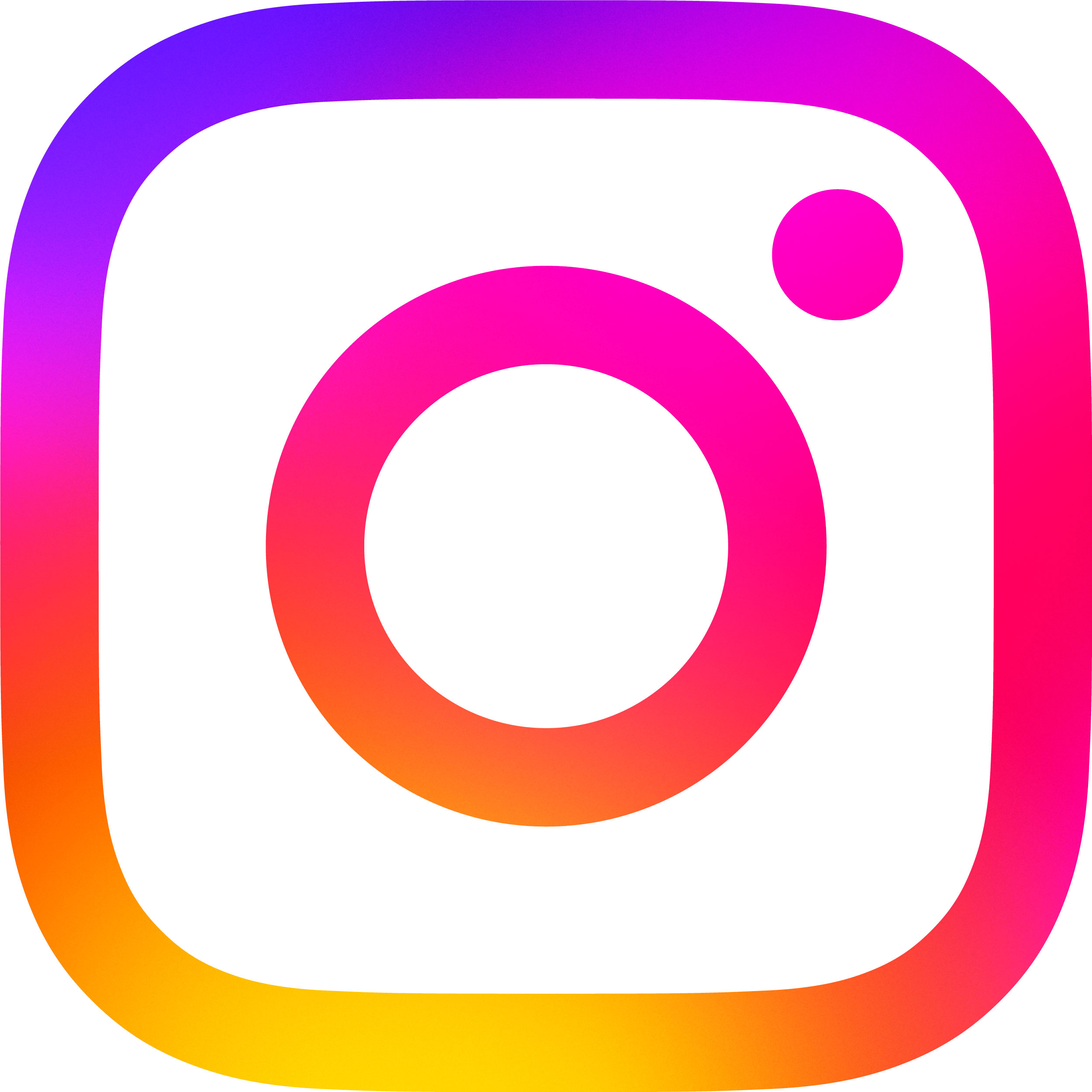 Instagram-Logo Glyph Gradient