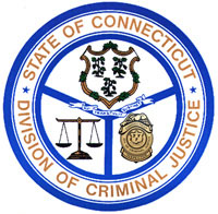 The Division of Criminal Justice logo.