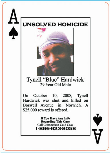 Tynell Hardwick was fatally shot in Norwich.