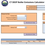 CTDEEP Boiler Emissions Calculator