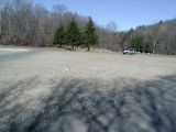 The parking area for the Lake Lillinonah (Pond Brook) boat launch.