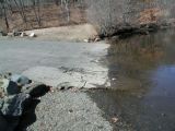 The ramp of the Lake Lillinonah (Pond Brook) boat launch.