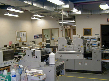 Graphic Arts is among a large number of vocational programs.