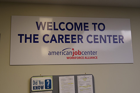 The AJCs & career service centers are open for virtual and in-person assistance.