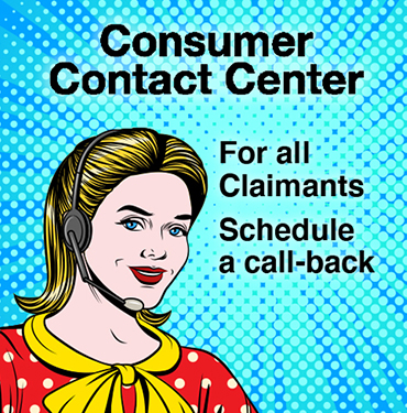 Consumer Call Center, Comic Book Style, Schedule a Call Back