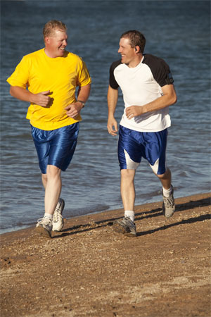 Exercise Running on the Beach