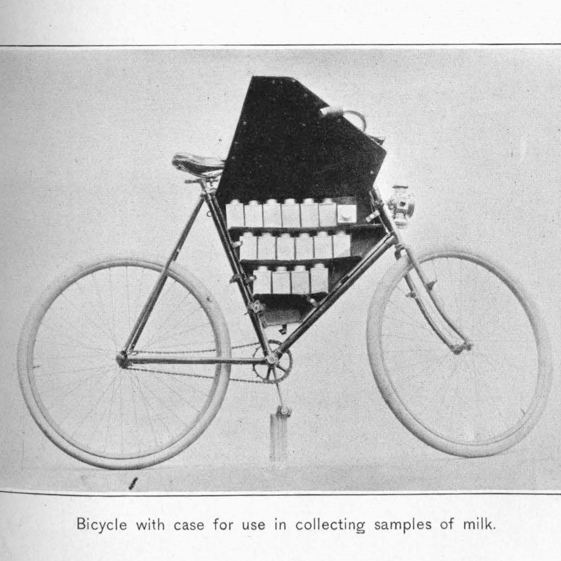 milk sampling bicycle