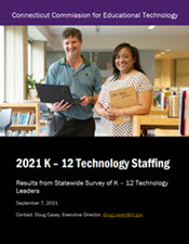 Cover Image: 2021 State K – 12 Technology Staff, Salary, and Device Report