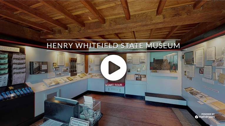 Whitfield House virtual tour start screen