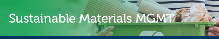 Sustainable Materials Management Header