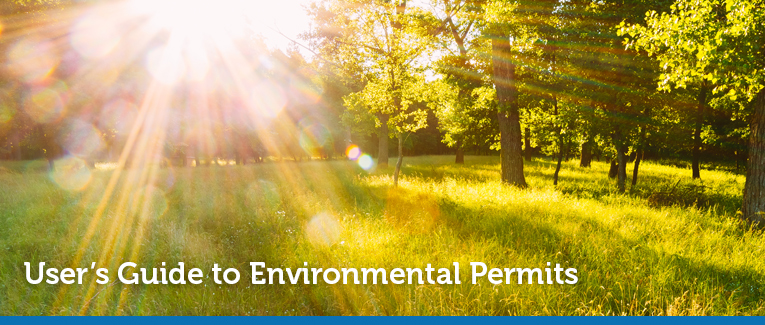 User's Guide to Environmental Permits