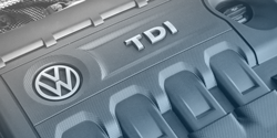 Picture of VW TDI Engine