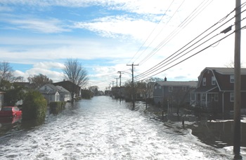 Image of flooding in Fairfield, CT