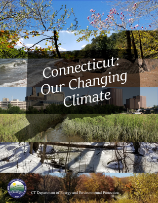 Cover image of the CT Our Changing Climate booklet
