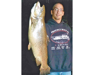 State record brown trout