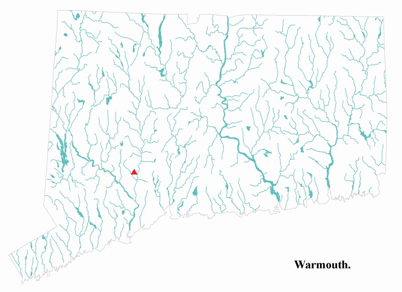 Warmouth distribution map.