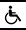 icon for disabled access