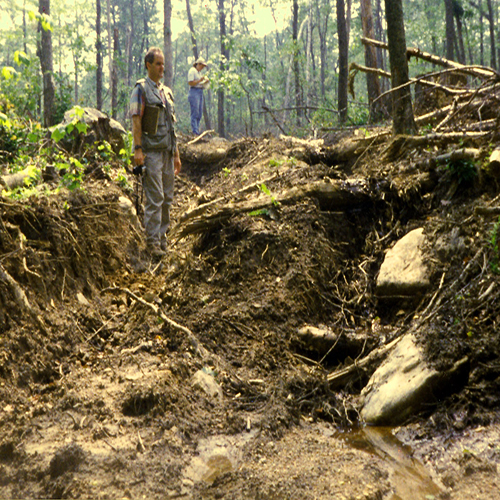 Deep ruts may be a violation of the Forest Practices Act