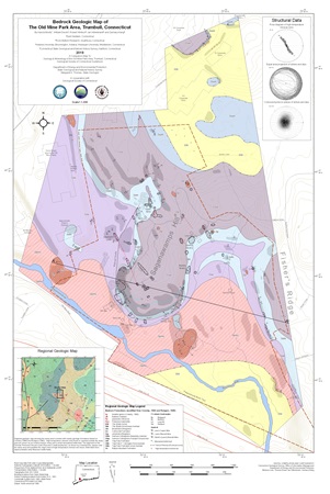 Bedrock Geologic Map of Old Mine Park