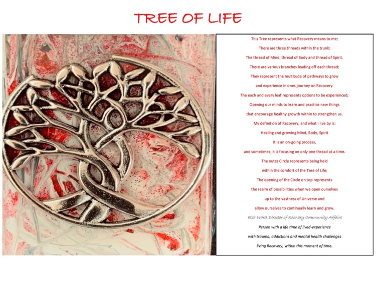 Image of a tree of life, with roots intertwined