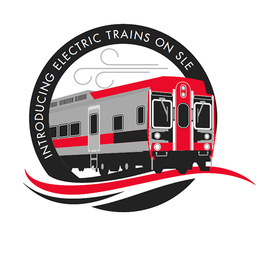 M-8 Electric Train Shoreline East logo