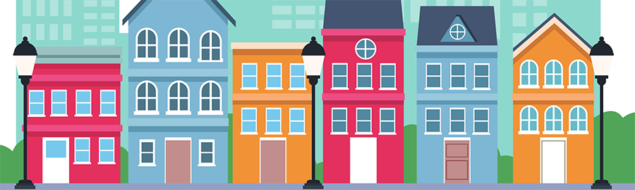 CTDOT Council of Governments Page Banner Image of Row Houses