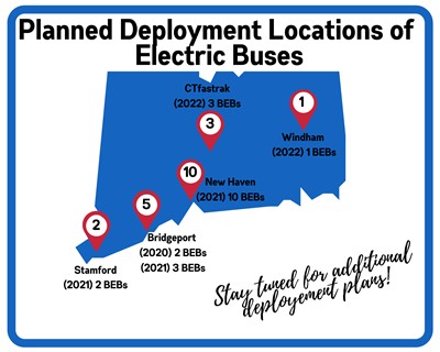 Planned Battery Electric Bus Deployment Map