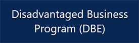 Disadvantaged Business Program (DBE) Button