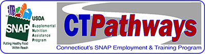 SNAP employment and training logo.