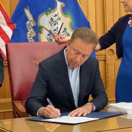 Governor Lamont signing cannabis legislation