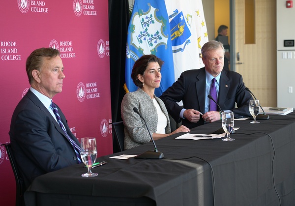 Governor Lamont meets with Governor Raimondo and Governor Baker in Providence
