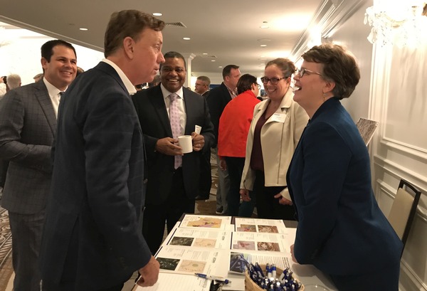 Governor Ned Lamont on Wednesday morning delivered welcoming remarks at the 2019 Connecticut Opportunity Zones Conference, hosted by the Department of Economic and Community Development at the Omni Hotel in New Haven. [Download in high quality]