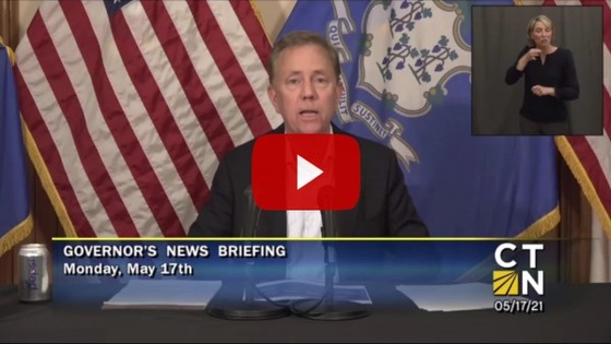 Video of Governor Lamont news briefing