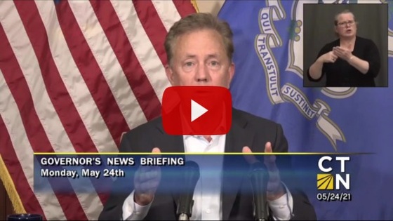 Video of Governor Lamont news briefing