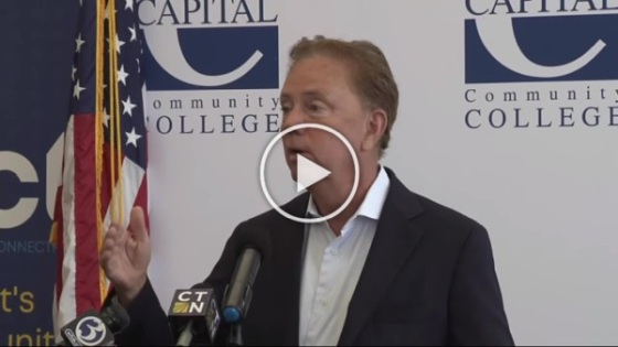 Video of Governor Lamont news conference