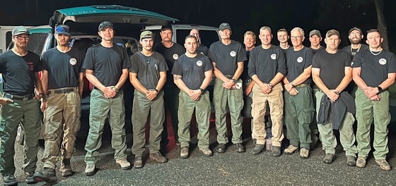 Sixteen members of the Connecticut Interstate Fire Crew deployed from Marlborough to Montana early Tuesday morning on a mission to assist with wildfire response.