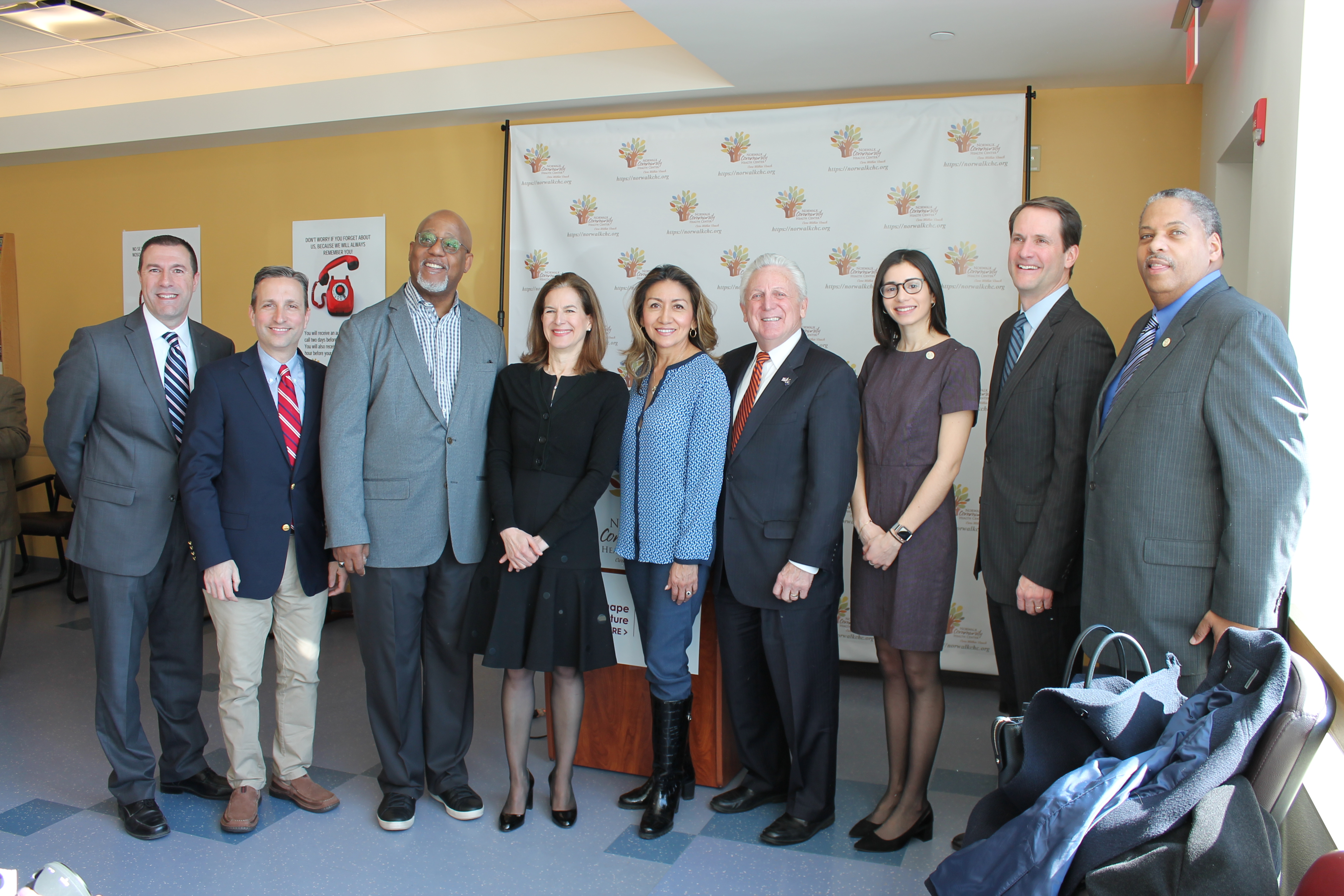Lt. Governor Susan Bysiewicz today joined Congressman Jim Himes, Norwalk Mayor Harry Rilling, non-profit leaders, faith leaders, and other members of the Norwalk community at the Norwalk Community Health Center to kick off the city’s 2020 Census efforts.
