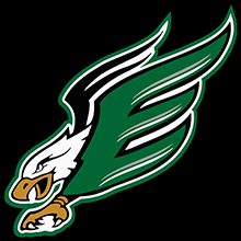 Eagle mascot logo of Enfield High School