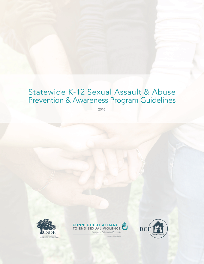Statewide K-12 Sexual Assault & Abuse Prevention & Awareness Program Guidelines Cover