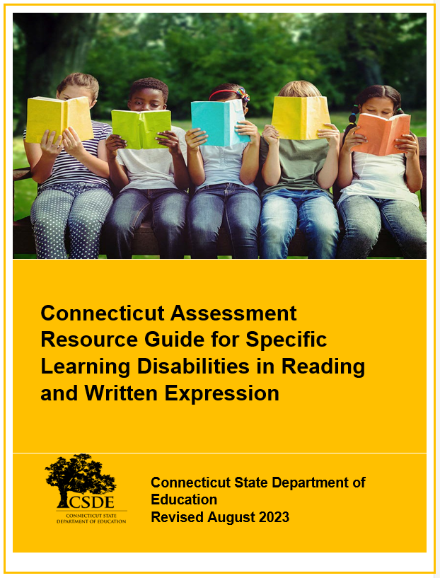 SLD/Dyslexia Assessment Resource Guide cover