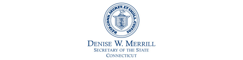 Denise W. Merrill Secretary of the State Connecticut - Seal