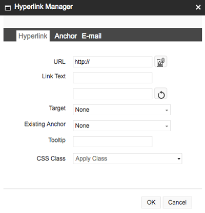 Hyperlink Manager