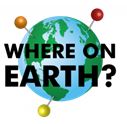 Picture of Earth with words on it Where on Earth?