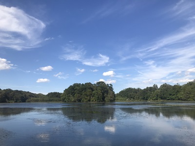 North Farms Reservoir in Wallingford, CT