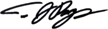 Timothy Bishop Signature