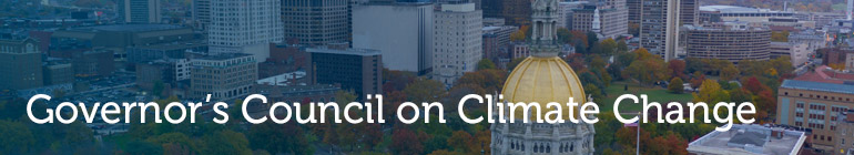 Governor's Council on Climate Change header