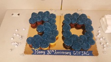 30th Anniversary Cupcakes