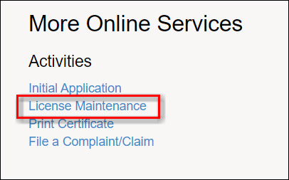 license maintenance graphic