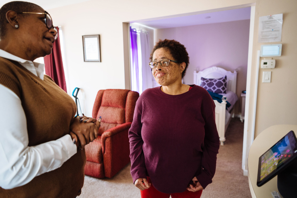 family member help you in home activities