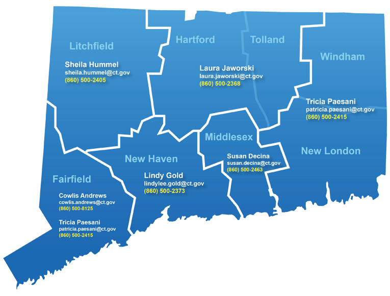 CT Ambassador Map